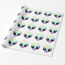 Kawaii Regenbogen-alien