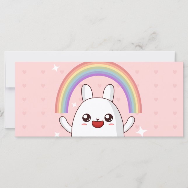 Kawaii-Regenbogenhalbkugel (Vorderseite)