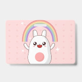 Kawaii-Regenbogenhalbkugel Ausweis (Rückseite)