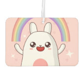 Kawaii-Regenbogenhalbkugel Autolufterfrischer (Rückseite)