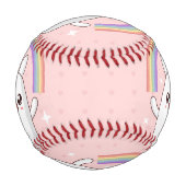 Kawaii-Regenbogenhalbkugel Baseball (Vorderseite)