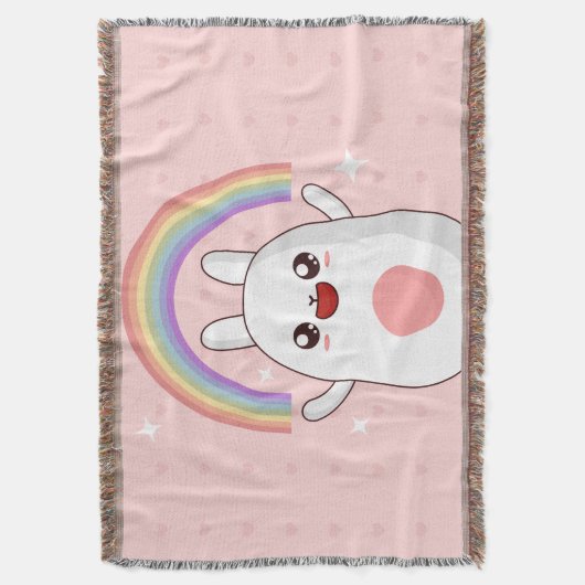 Kawaii-Regenbogenhalbkugel Decke (Vorderseite Vertikal)