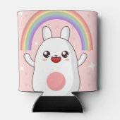 Kawaii-Regenbogenhalbkugel Dosenkühler (Rückseite)