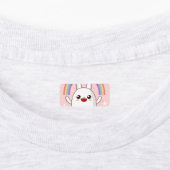 Kawaii-Regenbogenhalbkugel Etiketten (Befestigt)