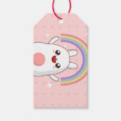 Kawaii-Regenbogenhalbkugel Geschenkanhänger (Vorderseite)