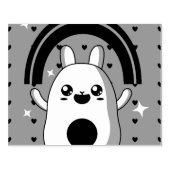 Kawaii-Regenbogenhalbkugel Gummistempel (Prägung)