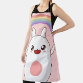 Kawaii-Regenbogenhalbkugel Schürze (InSitu)