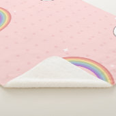 Kawaii-Regenbogenhalbkugel Sherpadecke (3/4)
