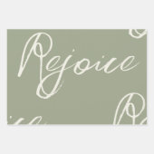 Kawaii reindeer, Bobo rainbow Christmas Geschenkpapier Set (Vorderseite 3)