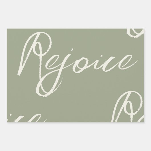 Kawaii reindeer, Bobo rainbow Christmas Geschenkpapier Set (Vorderseite 3)