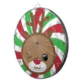 Kawaii Reindeer Dart Board Dartscheibe (Vorderseite rechts)