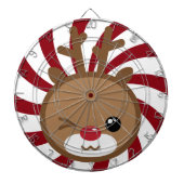Kawaii Reindeer Dart Board Dartscheibe (vorne)