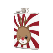 Kawaii Reindeer Flask Flachmann (Links)