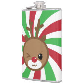 Kawaii Reindeer Flask Flachmann (Links)