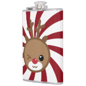 Kawaii Reindeer Flask Flachmann (Links)