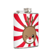 Kawaii Reindeer Flask Flachmann (Rechts)