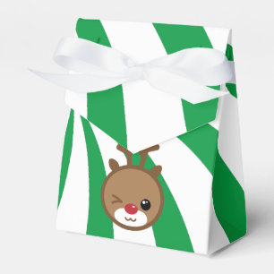 Kawaii Reindeer Gift Favor Box Geschenkschachtel