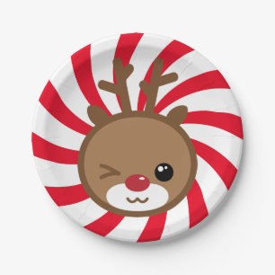 Kawaii Reindeer Paper Tellers Pappteller