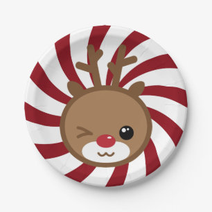 Kawaii Reindeer Paper Tellers Pappteller