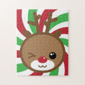 Kawaii Reindeer Puzzle (Vertikal)