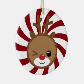 Kawaii Reindeer Weihnachtsschmuck (Rechts)