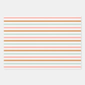 Kawaii Retro Groovy Geschenkpapier Set (Vorderseite 3)