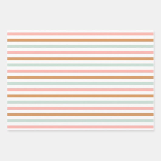 Kawaii Retro Groovy Geschenkpapier Set (Vorderseite 3)