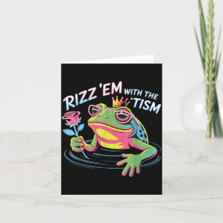 Kawaii RIZZ EM mit TISM Frog Prince Autism OT ABA Karte