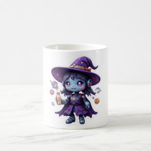 Kawaii Robot Witch Girl Tasse Niedliche Sci-Fi-Zau