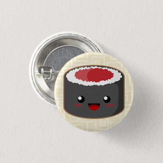 Kawaii Rolle Button (Vorne & Hinten)