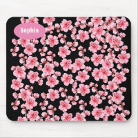 Kawaii-Rosa-Kirschblüten