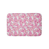 kawaii rosa Muster Badematte (Vorderseite)