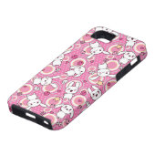 kawaii rosa Muster Case-Mate iPhone Hülle (unten)