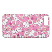kawaii rosa Muster Case-Mate iPhone Hülle (Rückseite (Horizontal))