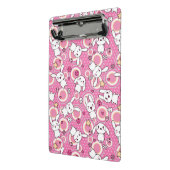 kawaii rosa Muster Mini Klemmbrett (Gewinkelt2)