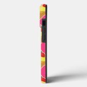 Kawaii-rosa Muster mit Erdbeereis Case-Mate iPhone Hülle (Rückseite / Links)