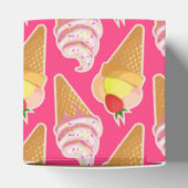 Kawaii-rosa Muster mit Erdbeereis Geschenkschachtel (Oben)