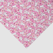 kawaii rosa Muster Seidenpapier (Ausschnitt)