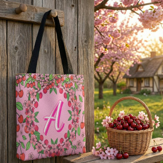 Kawaii rote Kirsch-Vibes süße, girly Ästhetik Tasche