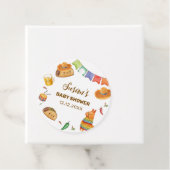 Kawaii Rustic Fiesta Taco Bout Eine Babydusche Geschenkanhänger (Beispiel)