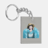 Kawaii Sachiko Schlüsselanhänger (Vorderseite links)