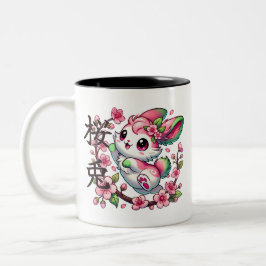 Kawaii Sakura Bunny Tasse