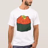 Kawaii Salmon Sushi - Feinschmecker Kawaii T-Shirt (Vorderseite)