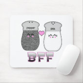Kawaii Salt n Pepper BESTE FREUNDIN Mousepad (Mit Mouse)