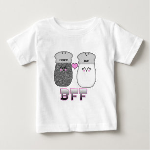 Kawaii Salz- und Pfeffer-BFF Baby T-shirt