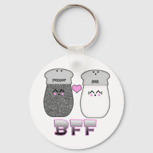 Kawaii Salz- und Pfeffer-BFF Schlüsselanhänger