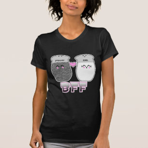 Kawaii Salz und Pfeffer BFF T-Shirt
