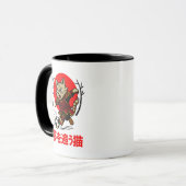 Kawaii Samurai Soccer Japanese Anime Dream Chaser Tasse (Vorderseite Links)