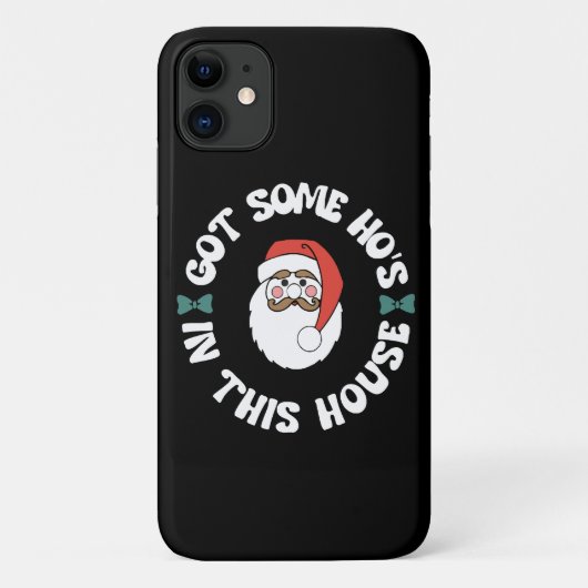 Kawaii Santa Case-Mate iPhone Hülle (Rückseite)