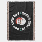 Kawaii Santa Decke (Vorderseite Vertikal)
